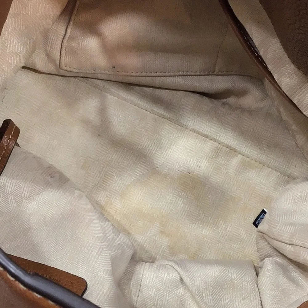Michael Michael Kors fabric/leather tote shoulder bag